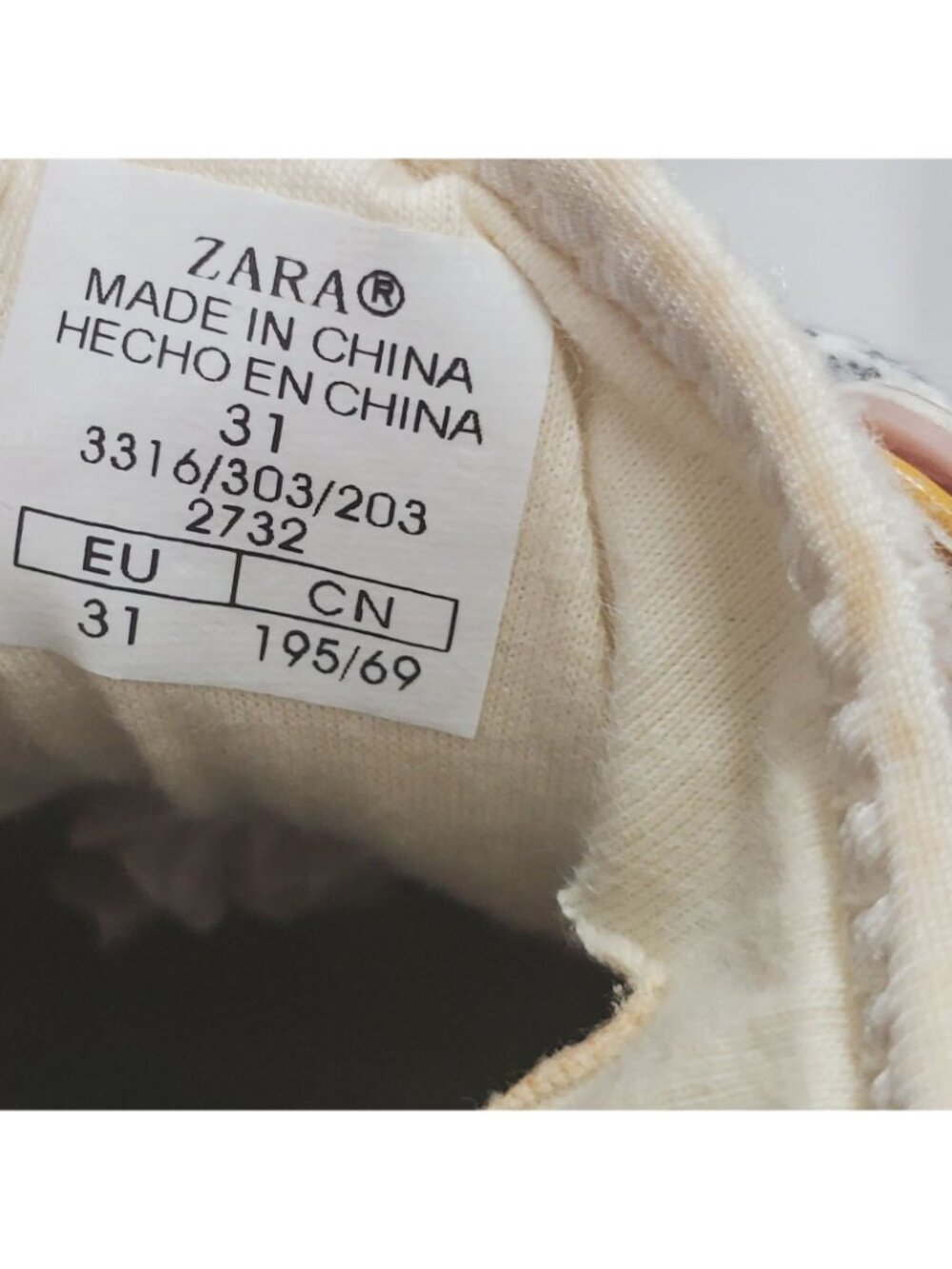 Zara Kids Girls Unisex Multicolored Colorblock Lace Up Sneakers Size EU-31/US-13 - Picture 13 of 14